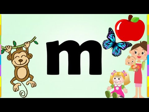 La letra M | Aprende a leer y escribir