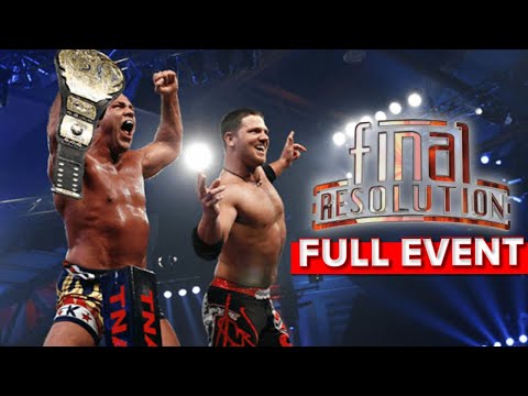 Final Resolution 2008 | FULL PPV | Kurt Angle vs Christian Cage  Gail Kim vs Awesome Kong