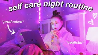 MY SELF CARE NIGHT ROUTINE! how to relax and pamper yourself after a long week ♡