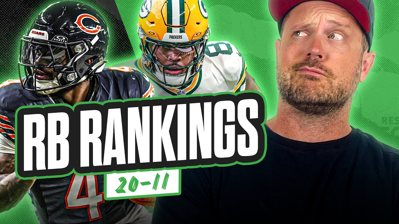 RB Rankings Countdown: 20-11 + ADP Risers