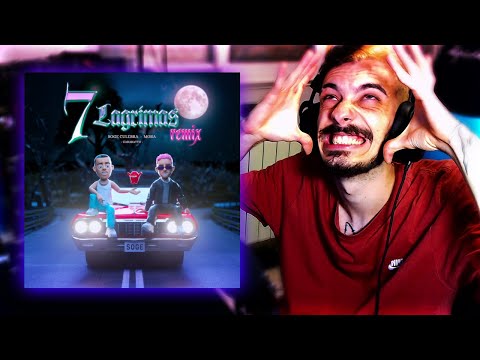 QUÉ BIEN SUENA 😱 REACCIÓN a Soge Culebra, Mora - 7 Lágrimas REMIX (Videoclip Oficial)