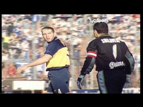 Pelea entre Palermo y Chilavert en el medio de Vélez - Boca