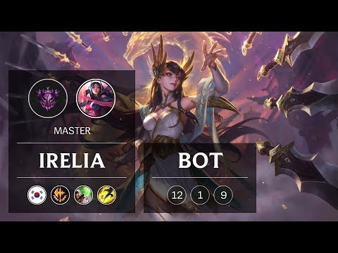 Irelia Bot vs Ezreal - KR Master Patch 9.4
