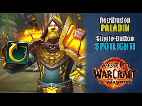 One Button Retribution Paladin | How Good Is SBA in The War Within?