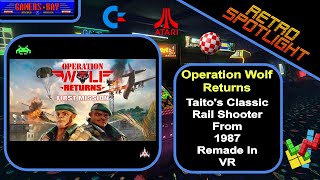 Operation Wolf Returns - A Taito Classic from 1987 Remade in VR (2023)