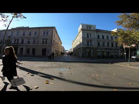 Autumn walking tour in Szeged, Hungary  30 10 2021