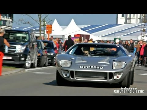 Ford GT40 - Lovely sounds!! Revs and Accelerating! 1080p HD