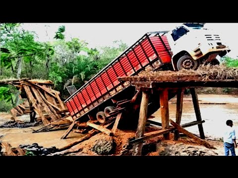 Dangerous Idiots Dump Trucks Operator at works,Biggest Heavy Equipment Machines Truck Driving Fail,