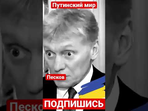Песков: «Украина фактически стала страной – спонсором терроризма и РФ будет это учитывать»