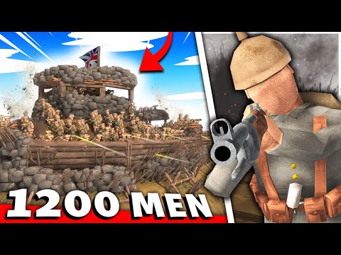 Storming this MASSIVE FORTRESS with 1,200 Veteran Soldiers in Rising Front