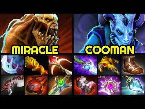 MIRACLE vs COOMAN RAMZES — Lifestealer vs Riki Carry Battle 7.27 Dota 2