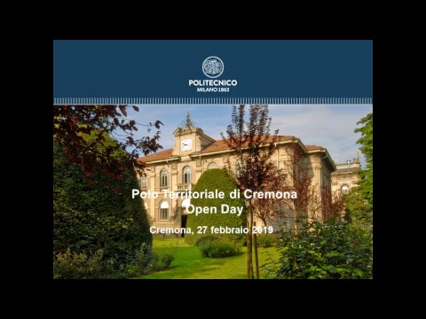 Live stream di Eventi Campus Cremona Polimi