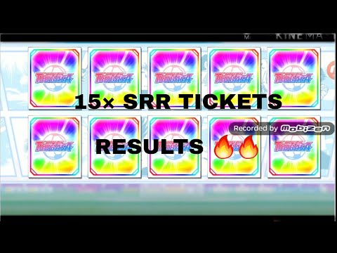 15 SSR TICKETS TRANSFER!! CAPTAIN TSUBASA DREAM TEAM  MAY-13-2020