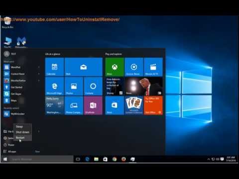 Uninstall GeekBuddy on Windows 10/8/7
