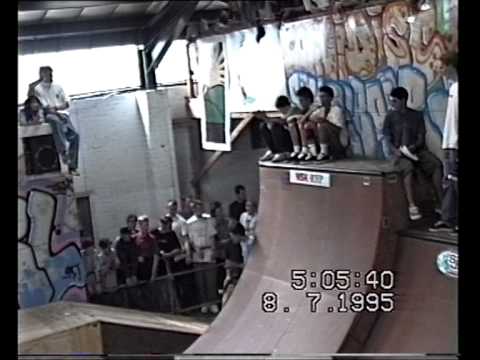 Ray Barbee Mike Santarossa Gershon Mosely Moses Itkonen Radlands Skateboarding Championships 1995