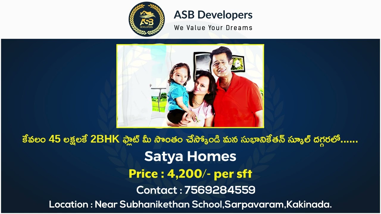 ASB Developers - Satya Homes