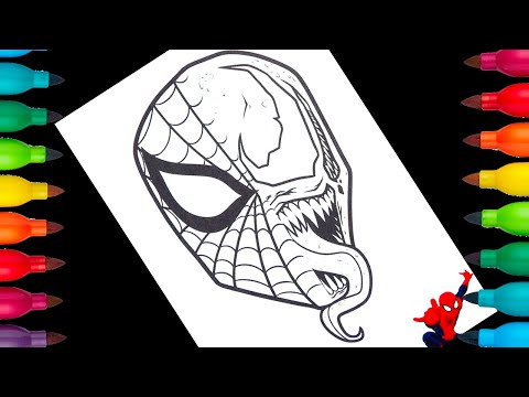 Venom Coloring, Half Spider-Man Half VENOM Colored, Abandoned & GalaxyTones - Luna NCS