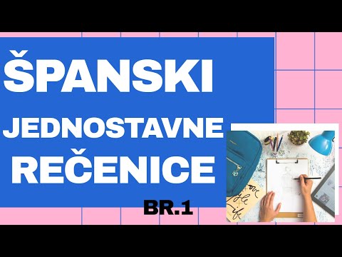 ŠPANSKI ZA POČETNIKE BR 1 - JEDNOSTAVNE REČENICE KOJE SE SVAKODNEVNO KORISZE - UŽIVAJTE U ŠPANSKOM