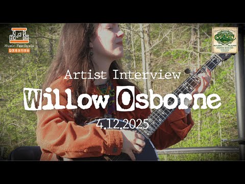 Banjo Artist Willow Osborne 🪕 — EXCLUSIVE Interview at Camp Cosmic 2025
