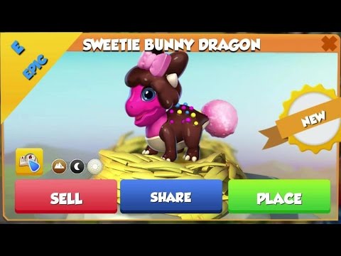 SWEETIE BUNNY Dragon Hatching + Event Level 5! - Dragon Mania Legends #475