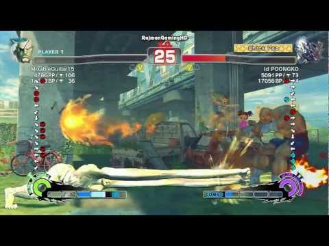 SSFIV AE: Poongko (Seth) vs MixableGuitar15 (Sagat) TRUE-HD QUALITY