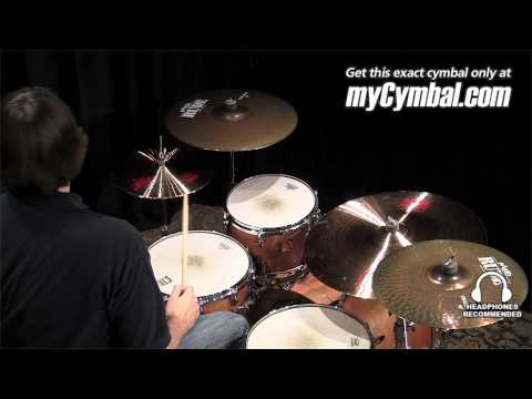 Демонстрация звучания Paiste Rude 16" Crash/Ride