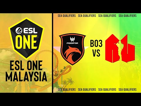 [FIL] TNC Predator vs Army Geniuses (BO3) | ESL One Malaysia 2022 Southeast Asia: Open Qualifier #1