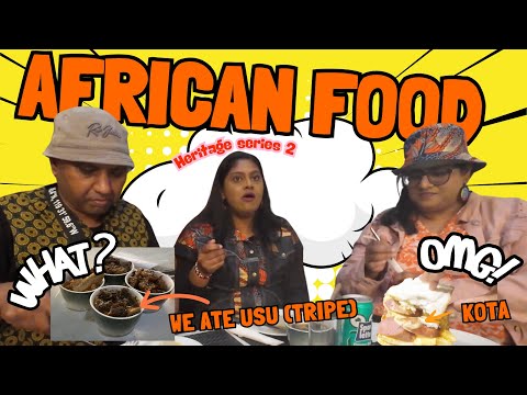 We try traditional African food || South African street food || Kota || Heritage series || Vlog