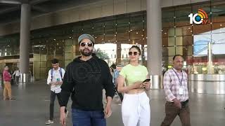 Rakul Preet Singh And Jackky Bhagnani Clicked At The Airport | 10TV LIVE