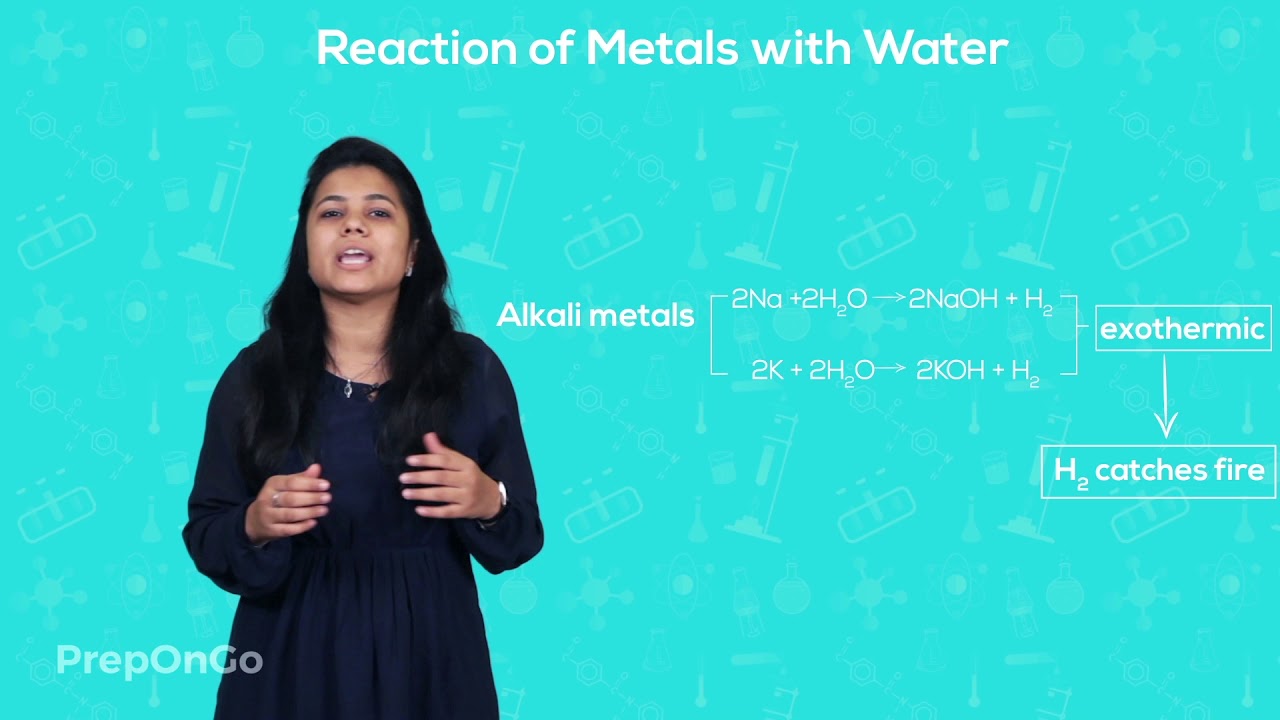 Metals and Non Metals - 4 | Reaction of metals with Water | CBSE Class 10