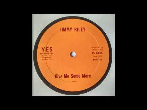 Jimmy Riley - Give Me Some More - YES 12inch 1978