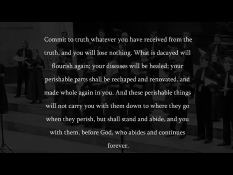 V. Augustinas - Great Art Thou, O Lord - Chór Akademicki Politechniki Warszawskiej