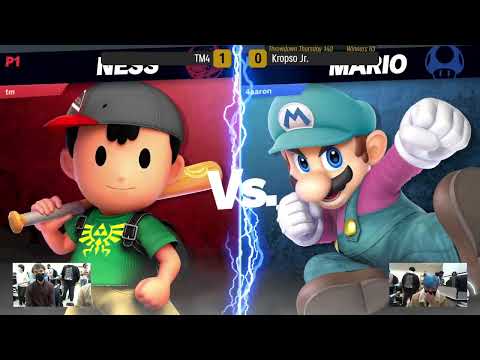 Throwdown Thursday 140 - Winners Round 3 - TM4 (Ness) vs Kropso Jr. (Mario)