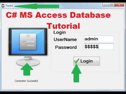 C MS Access Database Tutorial 4 Add pictures and icons in Frame