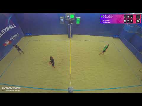 07:00 D. Svyrydenko / V. Kraievskyi - B. Isakov / S. Zalizko 26.04.2023 | Winners Beach Volleyball
