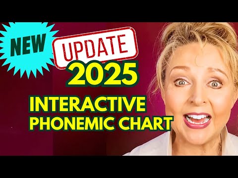 The NEW Phonemic Chart! - 2025 - British English