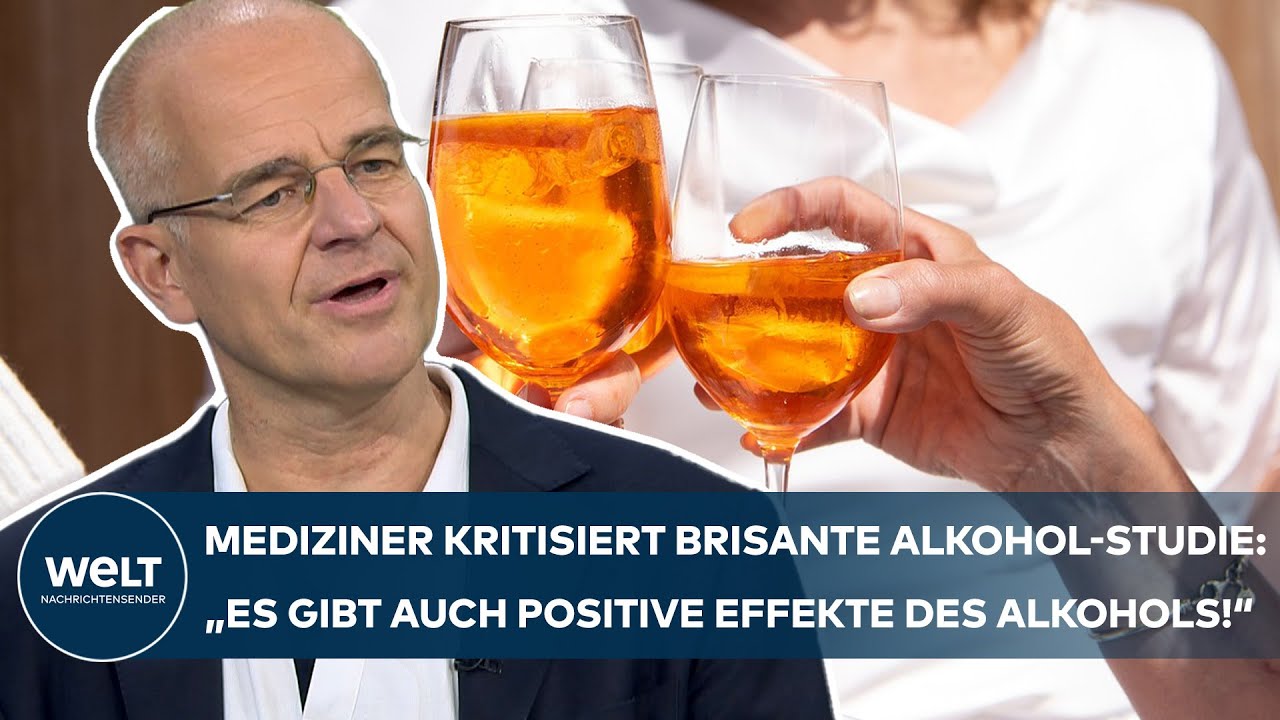 ERNÄHRUNG: Kardiologe sieht es ganz anders! Ernährungsgesellschaft rät zu "Null Promille Alkohol"
