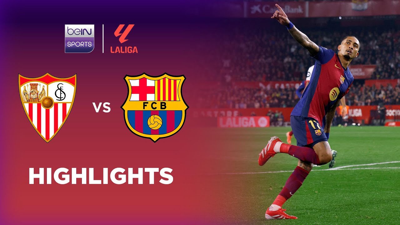 Sevilla 1-4 Barcelona | LaLiga 24/25 Match Highlights