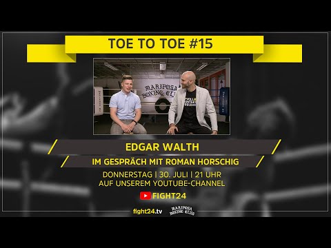 TOE TO TOE | #15 | EDGAR WALTH