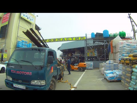 МПС Алматы. Обзор стройматериалов -2. Ашибулак (прудхоз). Профильные трубы и профнастил. 09.04.22