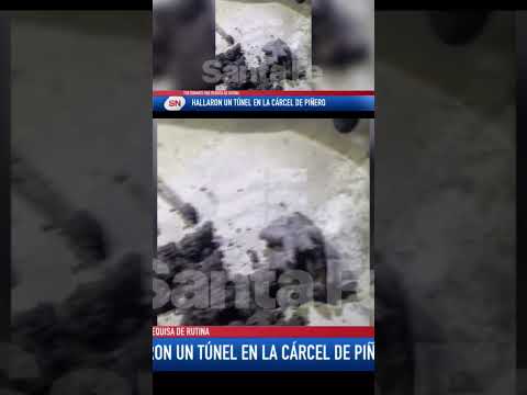 Hallaron un túnel en la cárcel de Piñero. Fue durante una requisa de rutina.
