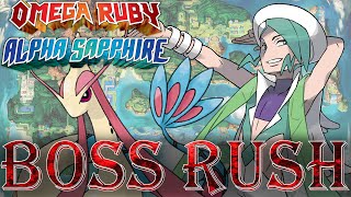 Pokémon Omega Ruby / Alpha Sapphire - Boss Rush (All Gym Leaders)