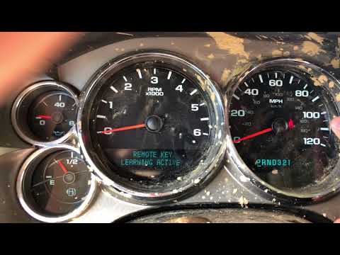 How to Program a Keyless Entry for a 2007-14 Chevy Silverado