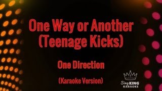 One Direction - One Way or Another (Teenage Kicks) (Karaoke Version)