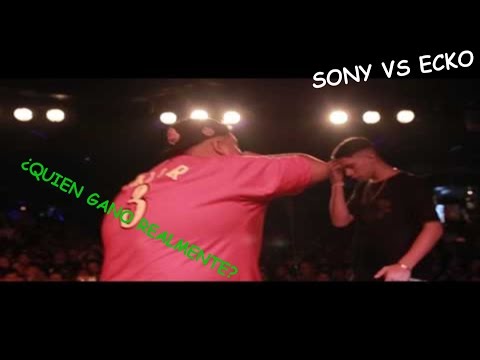 SONY vs ECKO - ( BATALLON) Analisis - EGO FEST 2017
