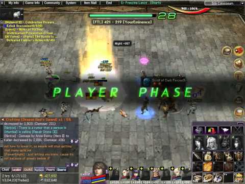 Atlantica Online Colosseum League Battle #30 YourEminence Vs FTL