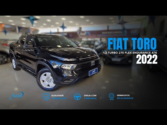 Vídeo FIAT TORO 1.3 TURBO 270 FLEX ENDURANCE AT6