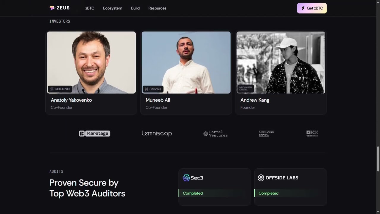 About Zeus Network ($ZEUS) Project