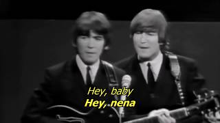 Kansas City/ Hey, hey, hey - The Beatles (LYRICS/LETRA) [Original]