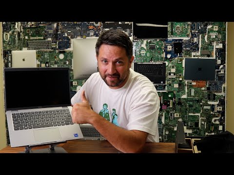 Laptop Dell Precision 3480 Unboxing. Brief review, disassembly, parts removal, upgrade.